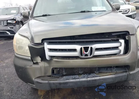 2006 Honda Pilot Ex-L из США, поврежденный, VIN 2HKYF18566H506371